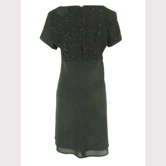 Jessica Howard Dress Size 10 Black - Picture 3 of 5
